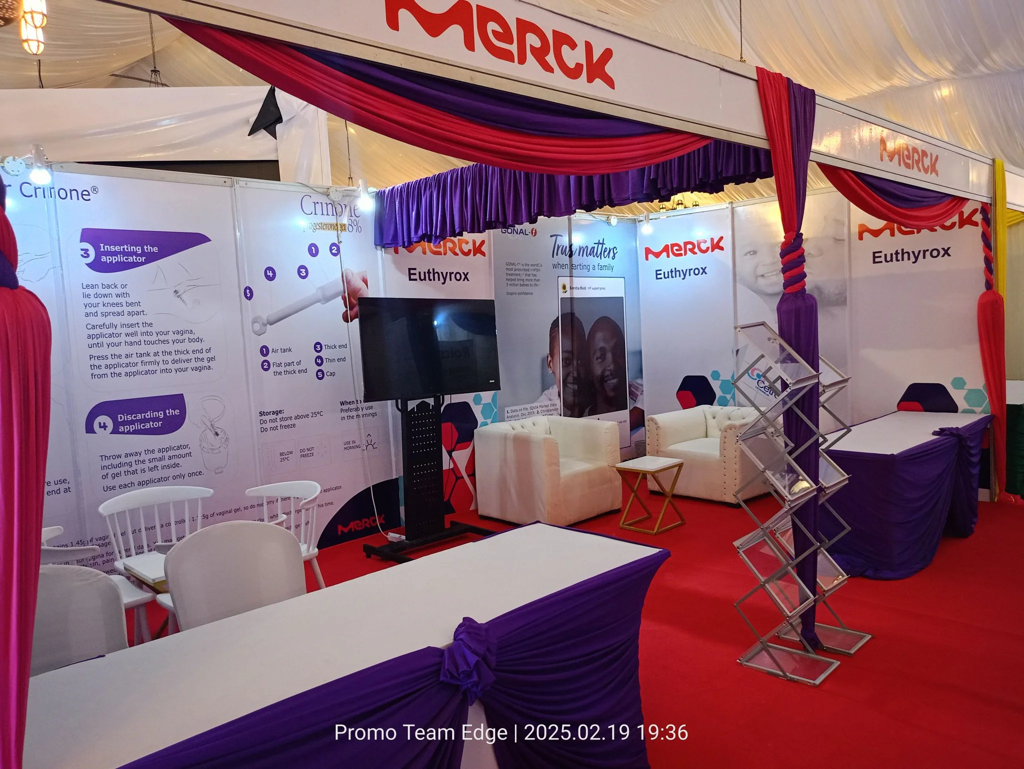 Merck product launch event
