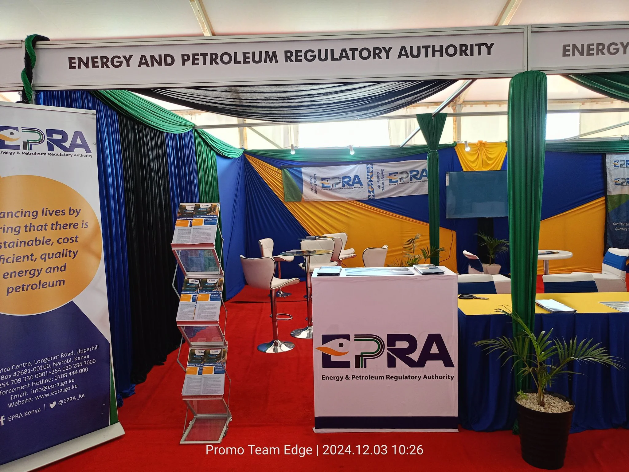 EPRA Kenya brand activation by Promo Team Events