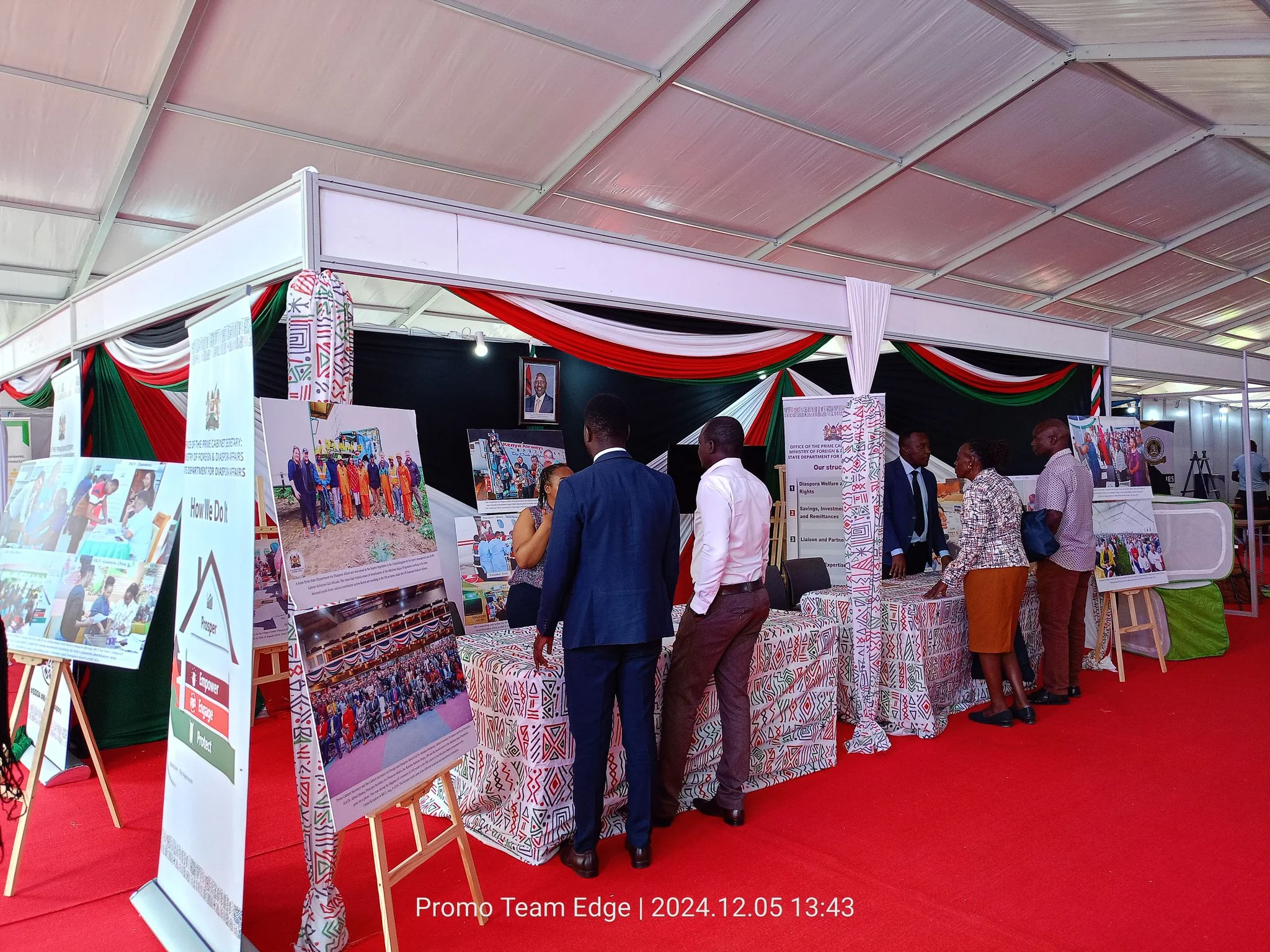 Jamhuri corporate event at KICC by Promo Team Events